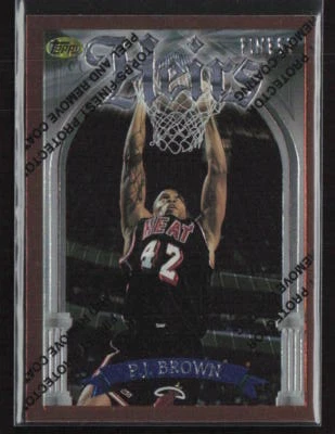 1996 Finest #179 P.J. Brown EX/NM - Image 1 of 2