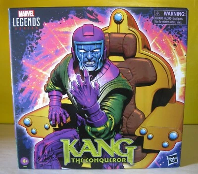 Hasbro Marvel Legends 2024 6" Pulse Con exclusivo Kang el Conquistador nuevo en paquete Foto 1 de 2