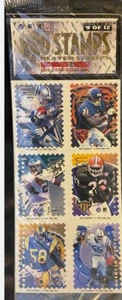 Francobolli NFL Pro 1995 #9 di 12 (ancora in confezione) - Deion Sanders e altri 11 - Foto 1 di 3