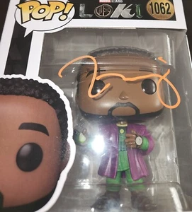JONATHAN MAJORS 'LOKI' HE WHO REMAINS SIGNED MARVEL FUNKO POP COA 3 *PROOF - Picture 1 of 3