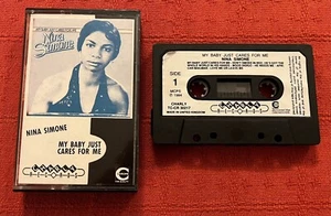 NINA SIMONE - CASSETTE TAPE WITH PAPER LABELS - MY BABY JUST CARES FOR ME - Bild 1 von 6