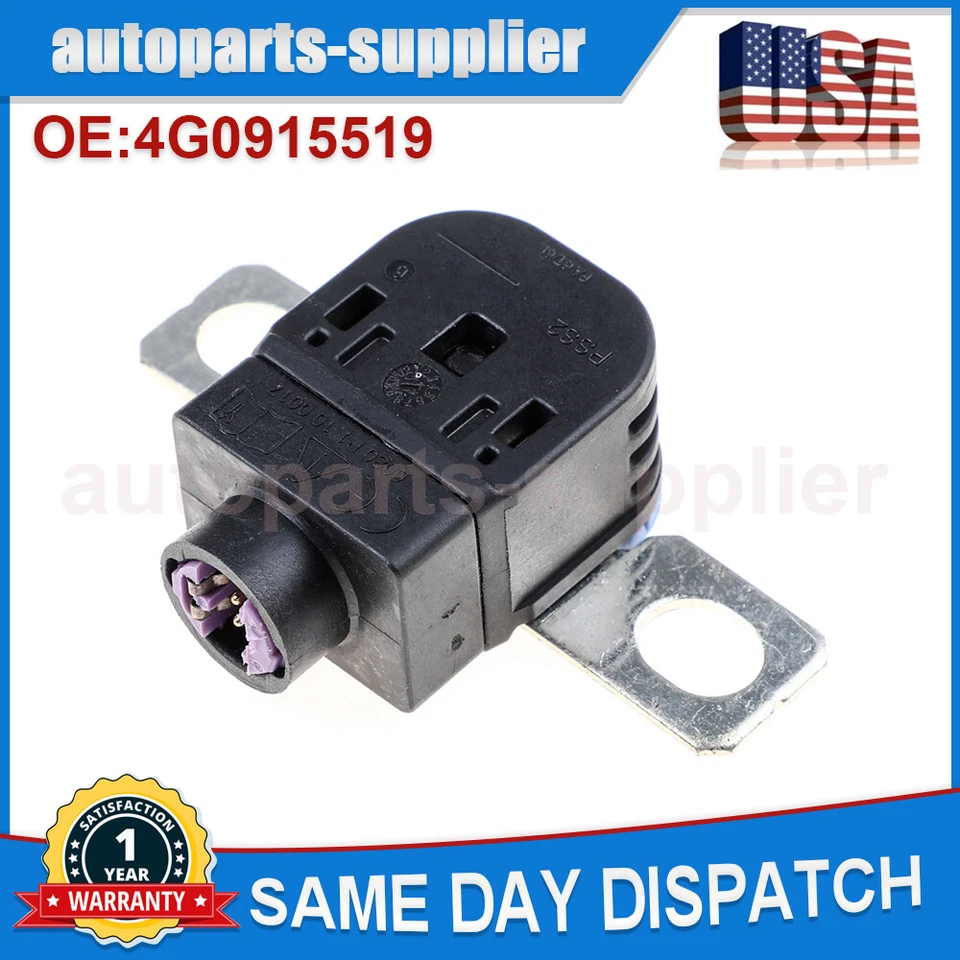 Sensor de corrente de bateria Pyrofuse Pyroswitch 4G0915519 para Audi A6 Q7 VW Touareg - Imagem 1 de 4