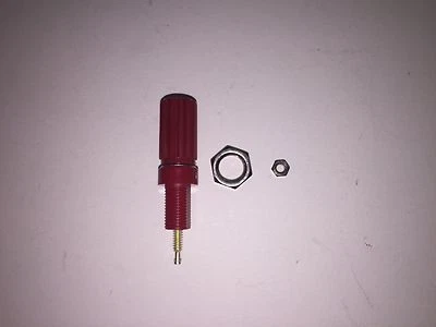 (LOTE DE 5 PIEZAS) 7004, KEYSTONE, POST ENCUADERNACIÓN STD NYLON-INS ROJO RoHS Foto 1 de 4