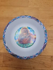 Schimpanse Zak Designs weiße Kunststoffschale - Bild 1 von 3