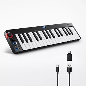 ✅ Donner N-32 USB MIDI Keyboard Controller 32 Key With Screen Joystick Sequencer - Picture 1 of 8