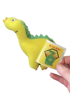 Vintage 1989 White Castle Restaurant Plush Toy Ornament Willis The Dragon 5” NWT - Picture 1 of 8