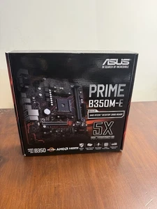ASUS PRIME B350M-E AMD RYZEN AM4 Mainboard 90MB0TWO - MOEAYO 5X Protection - Bild 1 von 11