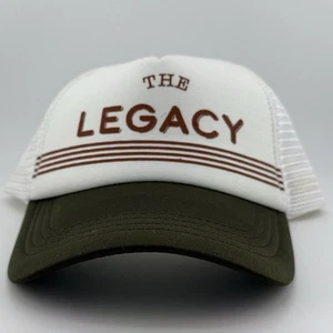 Cappello snapback The Legacy Youth Trucker berretto maglia schiena traspirante divertente bavaglio bianco - Foto 1 di 8