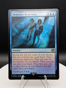 Memories Returning FOIL: Rare 0063: Final Fantasy MTG (NM) - Picture 1 of 2