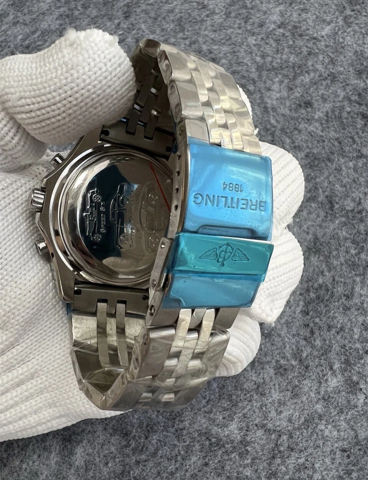 24mm Breitling Navitimer Stainless Steel Strap Only - Image 1 of 3