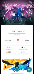 Glänzender Necrozma Hintergrund! Angemeldet oder Abgemeldet! 30 Tage Freundschaft! Go - Bild 1 von 1