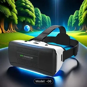 VR Smart Virtual Reality Glasses Headsets PC/TV/movie Mode 4.7”-6.53” Phone 3D - Picture 1 of 7