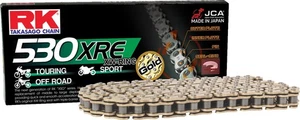 RK 530 XRE XW-Ring Gold Sealed Chain 110 Links RK Chain GB530XRE-110 - Picture 1 of 1