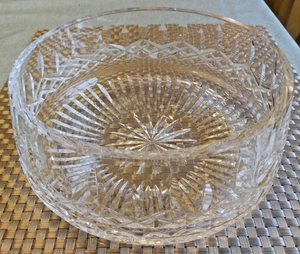 Waterford Kristall Lismore Salat/Gemüse Servierschale signiert konisch - Bild 1 von 8