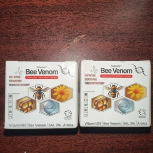 Bee Venom Multi Symptom Psoriasis Creme 1 Oz - 2 Pack - Neu & Versiegelt - Bild 1 von 5