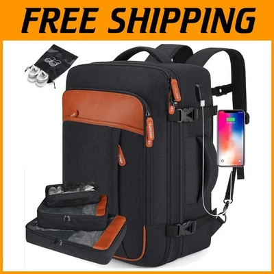 Mochila expandible aprobada por vuelo para hombre y mujer Foto 1 de 4