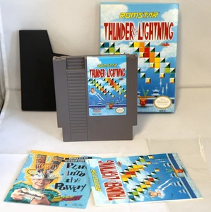 Thunder & Lightning (Nintendo Entertainment System, 1990) en caja original - Imagen 1 de 20