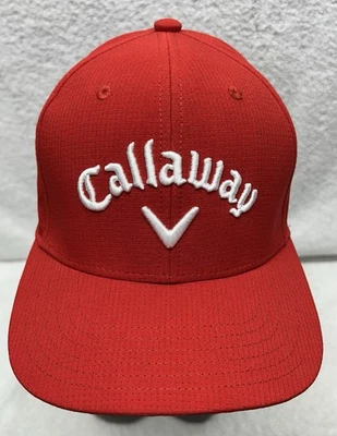 Callaway Mens Adjustable Red Performance Pro Series Odessey Golf Hat - Image 1 of 4
