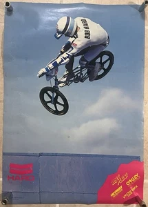 Vintage seltenes Haro BMX Bob Haro Poster 1983 - Bild 1 von 10