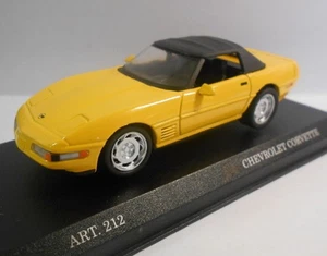 Corgi Detail 1/43 Scale - ART.212 CORVETTE ZR1 SOFT TOP - Picture 1 of 3