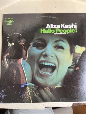 Aliza Kashi HELLO PEOPLE! LIVE Vinyl LP 1968 JUBILEE JGS-8012 Israeli Pop Star Foto 1 de 4