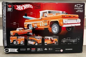 Mattel Brick Shop Hot Wheels The Hot Ones Custom '62 Chevy VHTF w/exclusive 1/64 - Picture 1 of 5