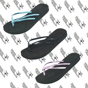 SANDALIA TANGA CHANCLAS PARA MUJER BEACH BASICS 213030W ANUDADA METÁLICA EVA EE. UU. 7 - Imagen 1 de 7