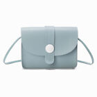 Fashion Simply PU Leather Crossbody Bag For Women Solid Color Shoulder Handbag