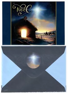 Noel Christmas Card with Matching Envelope - I Combine S/H - Picture 1 of 1