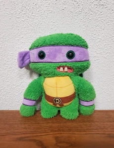 Plush 9" Fuggler Teenage Mutant Ninja Turtle Donatello Stuffed Animal - Picture 1 of 4