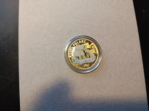 ITA 2021 ORSO POLARE Animali In Estinzione MONETA 5 EURO PROOF - Foto 1 di 1