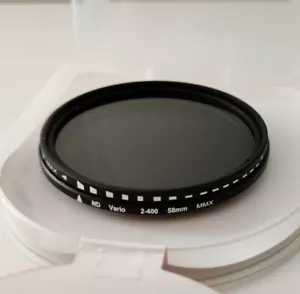 Densidad neutra del filtro ND variable compatible con Canon Fader para la lente de la cámara 58MM - Imagen 1 de 3