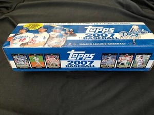 2007 TOPPS BASEBALL COMPLETE FACTORY SEALED SET Los Angeles Dodgers EDITION