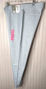 Berkley Jensen Women PULLON PANTS XXL SKy Blue White Pinstripe Luxe Quality NEW - Picture 1 of 13