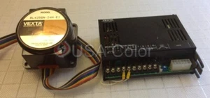 ORIENTAL MOTOR VEXTA BRUSHLESS DC MOTOR BL425GN-24H-E1 WITH DRIVER BLD2524-H-E1 - Picture 1 of 6