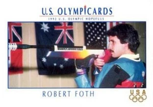 IMPEL 1992 US OLYMPICARDS USA OLYMPIC HOPEFUL MENS SHOOTING #62 ROBERT FOTH - Picture 1 of 2