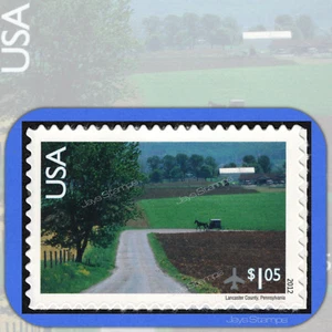2012  LANCASTER COUNTY PA  Scenic American Landscapes  AIR MAIL Single   #C150 - Picture 1 of 2