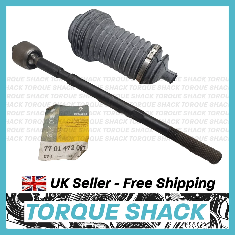 Nuevo extremo de barra de amarre interior genuino Renault Megane I 1999-03 7701472087, 7701472087SK Foto 1 de 1