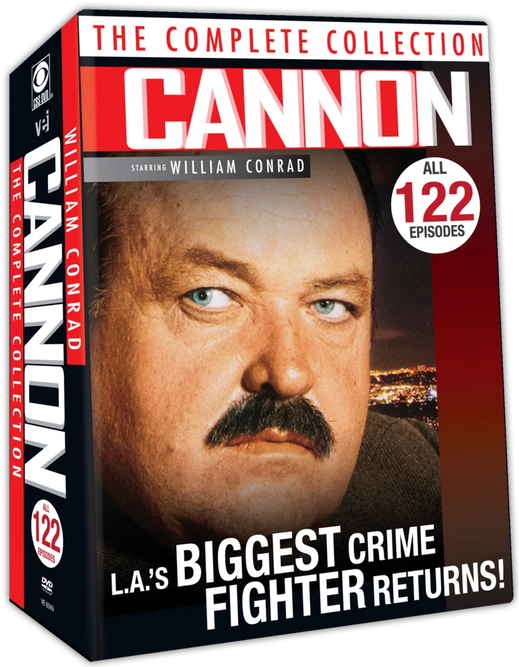 Cannon: The Complete TV Series Collection Box Set | New | Sealed | DVD - Image 1 of 1