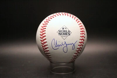 Autógrafo de béisbol firmado por Chris Young Serie Mundial 2023 automático PSA/DNA AN65895 Foto 1 de 3