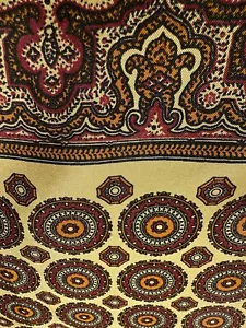 Vintage Silk Pocket Scarf Handkerchief Square Made In Italy - Picture 1 of 3