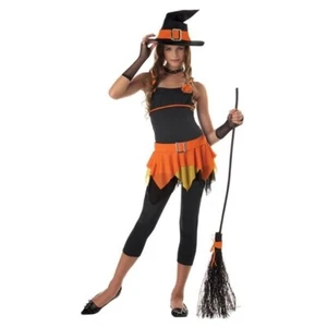 Sassy Witch Teen Halloween Dress-Up Costume - 11-13, Juniors Large #1246 - Picture 1 of 9