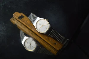 PULSAR V342-7000 VINTAGE NEW OLD STOCK DRESS WATCH 32MM OROLOGIO CON DATARIO - Imagen 1 de 11