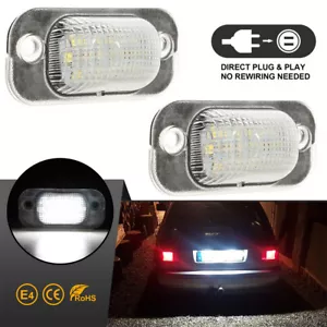 per 84-92 VW Golf 2 II MK2 Jetta 2 II Seat Toledo 1 I illuminazione targa LED - Foto 1 di 12
