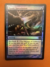 MTG - Mystic Speculation - FOIL - Future Sight - NM/MT - Brandy New!