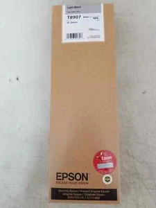 Neu Original Epson GS3 Light Black Tinte 700ml (T8907) für S80600 Ablaufdatum 03/05/2024 - Bild 1 von 1