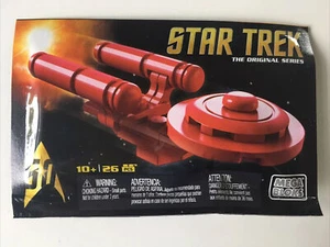Star Trek The original Series Mega Bloks Enterprise Red 26 pcs 50TH DRN33 - Picture 1 of 2