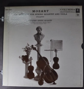 MOZART / B / 6 Quint. For String Quartet And Viola CLASSICAL LP COLUMBIA M3L 239 - Picture 1 of 3
