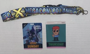 Cordón e insignias Megacon Orlando 2023/2024 - Imagen 1 de 2
