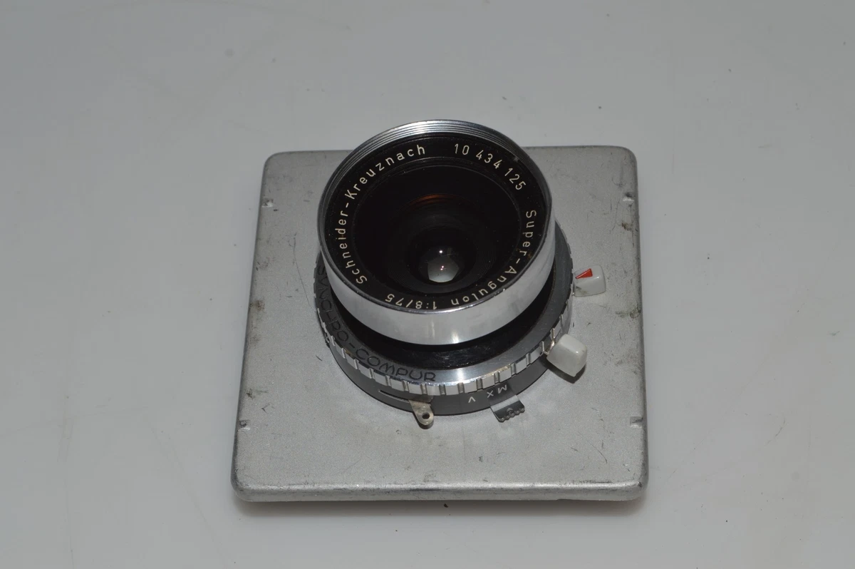 Schneider Super-Angulon 75mm Focal Camera Lenses for sale | eBay